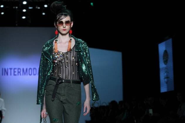 A model presents a creations by the mexican designer Iván Ávalos during 66th edition of Intermoda Fashion Week in Guadalajara, Mexico, 19 January 2017. 66th edition of Intermoda Fashion Week !ACHTUNG: NUR REDAKTIONELLE NUTZUNG!  MEX45 20170120-636204865167461915