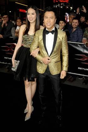 Donnie Yen & wife Cecilia Wang Shi-Shi XXX: RETURN OF XANDER CAGE FILM PREMIERE Hollywood Patrick Rideaux PicturePerfect