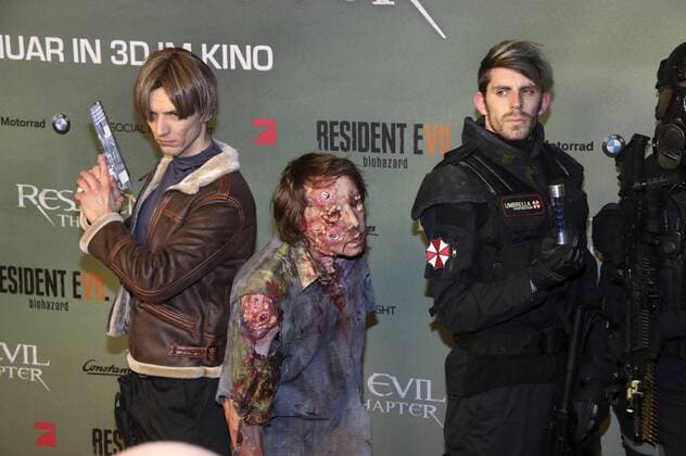 Resident Evil Fans bei der Premiere des Kinofilms Resident Evil 6: The Final Chapter im CineStar Sony Center. Berlin, 19.01.2017 Foto:xA.xBuggex xFuturexImage