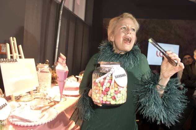 Barbara Schöneberger beim GALA Fashion Brunch auf der Mercedes-Benz Fashion Week Berlin Autumn Winter 2017. Berlin, 19.01.2017 Foto:xF.xKernx xFuturexImage