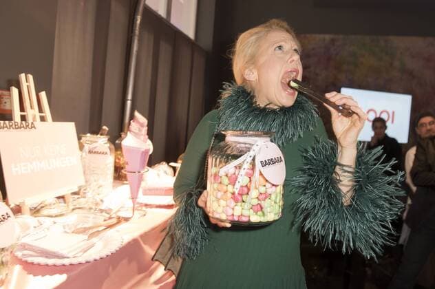Barbara Schöneberger beim GALA Fashion Brunch auf der Mercedes-Benz Fashion Week Berlin Autumn Winter 2017. Berlin, 19.01.2017 Foto:xF.xKernx xFuturexImage