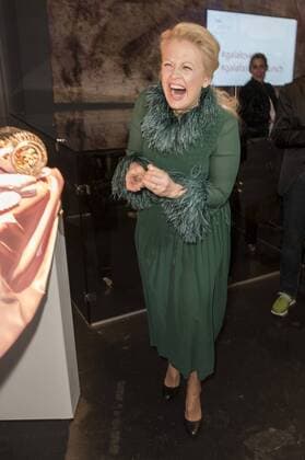 Barbara Schöneberger beim GALA Fashion Brunch auf der Mercedes-Benz Fashion Week Berlin Autumn Winter 2017. Berlin, 19.01.2017 Foto:xF.xKernx xFuturexImage