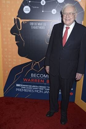 Warren Buffett bei der Premiere der HBO-Dokumentation Becoming Warren Buffett im Museum of Modern Art. New York, 19.01.2017 Foto:xD.xVanxTinex xFuturexImage