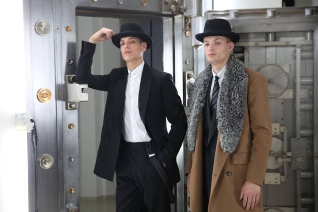 Paris Fashion Week, Modenschau Cerruti - Paris, Frankreich - 20 01 2017 stephanechemin panoramic 