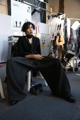 Paris Fashion Week, Modenschau ANN DEMEULEMEESTER - Paris, Frankreich - 20 01 2017 stephanechemin panoramic 