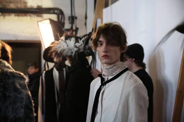 Paris Fashion Week, Modenschau ANN DEMEULEMEESTER - Paris, Frankreich - 20 01 2017 stephanechemin panoramic 