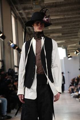 Paris Fashion Week, Modenschau ANN DEMEULEMEESTER - Paris, Frankreich - 20 01 2017 stephanechemin panoramic 