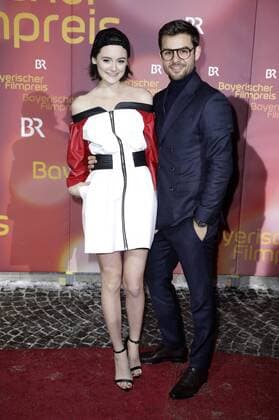 Lea van Acken und Lucas Reiber bei der Verleihung des 38. Bayerischen Filmpreises 2016 im Prinzregententheater. München, 20.01.2017 Foto:xS.xGabschx xFuturexImage