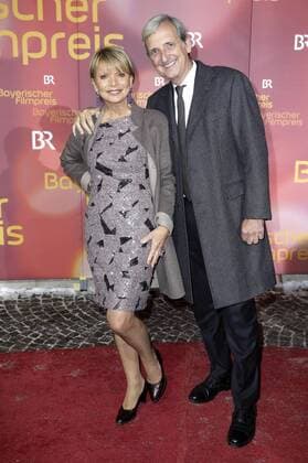 Uschi Glas mit Gatte Dieter Hermann bei der Verleihung des 38. Bayerischen Filmpreises 2016 im Prinzregententheater. München, 20.01.2017 Foto:xS.xGabschx xFuturexImage