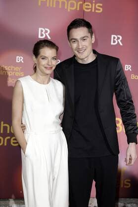 Yvonne Catterfeld und Bengio bei der Verleihung des 38. Bayerischen Filmpreises 2016 im Prinzregententheater. München, 20.01.2017 Foto:xS.xGabschx xFuturexImage
