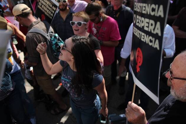 January 21, 2017 - Mexico City, Mexico - After Donald Trump Inaguration thousands of woman demonstrate in solidarity against misogyny outside U.S embassy in Mexico City, Jan, 21, 2017. Mexico City Mexico  - ZUMAn230 20170121_zaa_n230_666