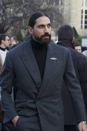 January 21, 2017 - Paris, France - Guest attends the Dior Homme Menswear Fall Winter 2017-2018 show as part of Paris Fashion Week on January 21, 2017 in Paris, France. Paris France  - ZUMAn230 20170122_zaa_n230_001