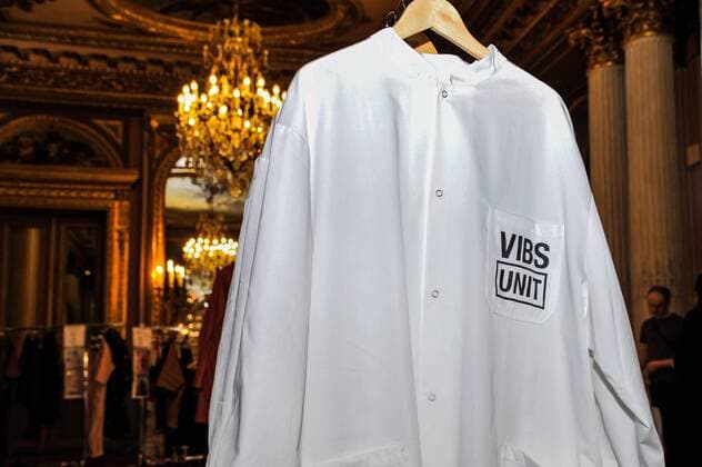 France: Henrik Vibskon show at Paris FW Details seen on backstage of Henrik Vibskov show during Paris Men s Fashion Week Fall Winter 2017 18  GaetanoxPiazzolla