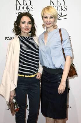 Nadine Warmuth und Susann Atwell bei der Key Looks The Show by Peek & Cloppenburg auf der Mercedes-Benz Fashion Week Berlin Autumn Winter 2017. Berlin, 21.01.2017 Foto:xF.xKernx xFuturexImage