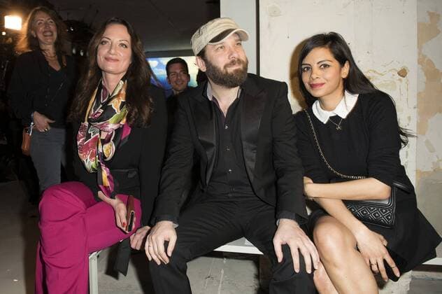 Natalia Wörner, Christian Ulmen und Collien Ulmen-Fernandes bei der Key Looks The Show by Peek & Cloppenburg auf der Mercedes-Benz Fashion Week Berlin Autumn Winter 2017. Berlin, 21.01.2017 Foto:xF.xKernx xFuturexImage