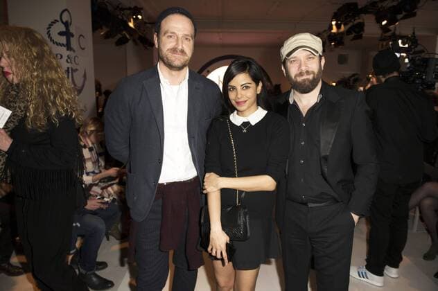 John Cloppenburg, Collien Ulmen-Fernandes und Christian Ulmen bei der Key Looks The Show by Peek & Cloppenburg auf der Mercedes-Benz Fashion Week Berlin Autumn Winter 2017. Berlin, 21.01.2017 Foto:xF.xKernx xFuturexImage
