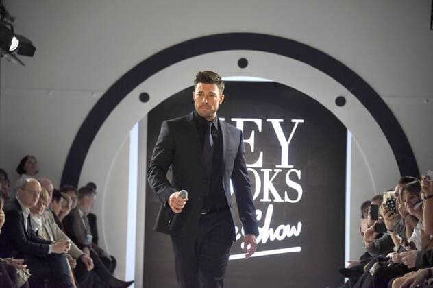 Blue bei der Key Looks The Show by Peek & Cloppenburg auf der Mercedes-Benz Fashion Week Berlin Autumn Winter 2017. Berlin, 21.01.2017 Foto:xF.xKernx xFuturexImage