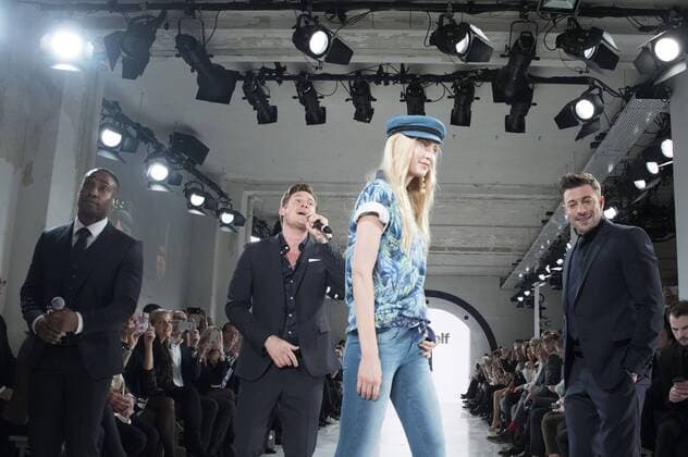 Blue bei der Key Looks The Show by Peek & Cloppenburg auf der Mercedes-Benz Fashion Week Berlin Autumn Winter 2017. Berlin, 21.01.2017 Foto:xF.xKernx xFuturexImage