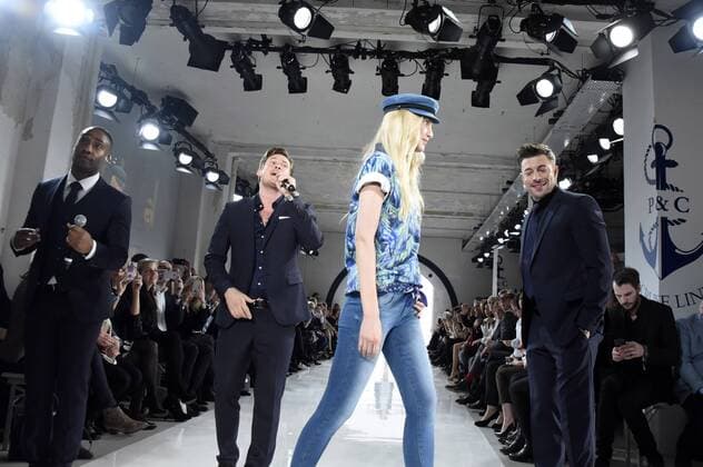 Blue bei der Key Looks The Show by Peek & Cloppenburg auf der Mercedes-Benz Fashion Week Berlin Autumn Winter 2017. Berlin, 21.01.2017 Foto:xF.xKernx xFuturexImage