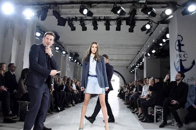 Blue bei der Key Looks The Show by Peek & Cloppenburg auf der Mercedes-Benz Fashion Week Berlin Autumn Winter 2017. Berlin, 21.01.2017 Foto:xF.xKernx xFuturexImage