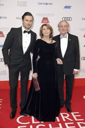 Simon Verhoeven, Senta Berger und Michael Verhoeven beim 44. Deutschen Filmball im Hotel Bayerischer Hof. München, 21.01.2017 Foto:xS.xGabschx xFuturexImage