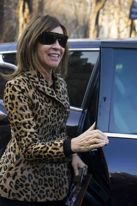 January 22, 2017 - Paris, France - Carine Roitfeld attends the Dior Homme Menswear Fall Winter 2017-2018 show as part of Paris Fashion Week on January 21, 2017 in Paris, France. Paris France  - ZUMAn230 20170122_zaa_n230_024