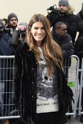 Bianca Brandolini ( comtesse ) MODE : Fashion Week - Dior - 23 01 2017 FedericoPestellini Panoramic 