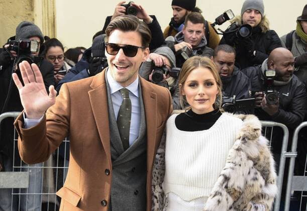 Olivia Palermo, Johannes Huebl MODE : Fashion Week - Dior - 23 01 2017 FedericoPestellini Panoramic 