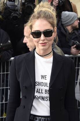 Chiara Ferragni MODE : Fashion Week - Dior - 23 01 2017 FedericoPestellini Panoramic 
