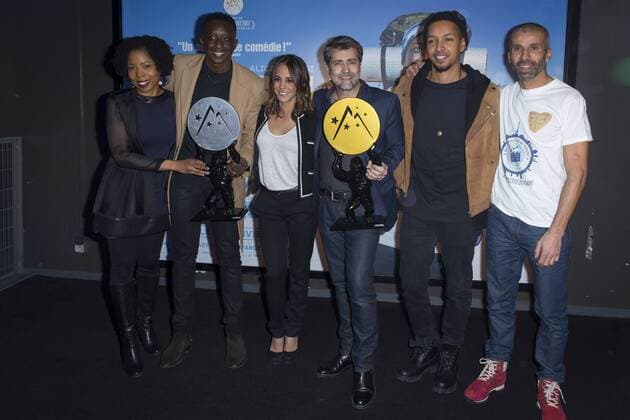 L Ascension Filmpremiere in Paris Ahmed Sylla - Alice Belaidi - Ludovic Bernard - Waly Dia CELEBRITES : Avant premiere du film L Ascension - Paris - 23 01 2017 StephenCaillet Panoramic 