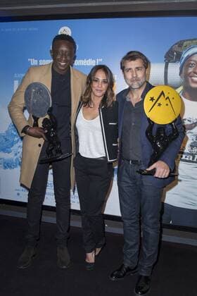 L Ascension Filmpremiere in Paris Ahmed Sylla - Alice Belaidi - Ludovic Bernard CELEBRITES : Avant premiere du film L Ascension - Paris - 23 01 2017 StephenCaillet Panoramic 