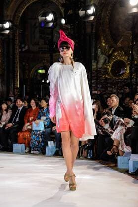 France: Yumi Katsura show A mode walk the catwalk of Yumi Katsura show at Paris fashion week haute Couture SS 2017.  GaetanoxPiazzolla