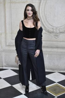 214987 Valentin Paoli Starface 2017-01-23 Paris France Paris Fashion Week 2017. Defile Dior. People. Photocall. Le Bon, Charlotte  Copyright: xValentinxPaolix xStarfacex STAR_214987_022