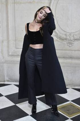 214987 Valentin Paoli Starface 2017-01-23 Paris France Paris Fashion Week 2017. Defile Dior. People. Photocall. Le Bon, Charlotte  Copyright: xValentinxPaolix xStarfacex STAR_214987_023
