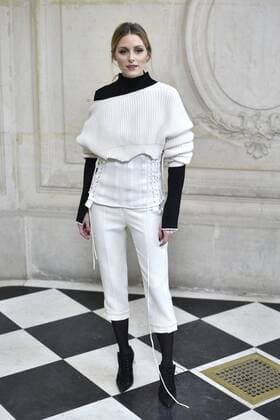 214987 Valentin Paoli Starface 2017-01-23 Paris France Paris Fashion Week 2017. Defile Dior. People. Photocall. Palermo, Olivia  Copyright: xValentinxPaolix xStarfacex STAR_214987_037
