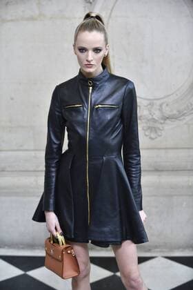 214987 Valentin Paoli Starface 2017-01-23 Paris France Paris Fashion Week 2017. Defile Dior. People. Photocall. Strokous, Daria  Copyright: xValentinxPaolix xStarfacex STAR_214987_081