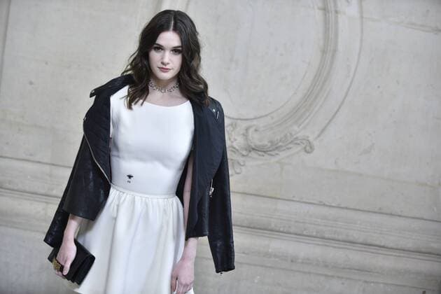 214987 Valentin Paoli Starface 2017-01-23 Paris France Paris Fashion Week 2017. Defile Dior. People. Photocall. Benett, Sai  Copyright: xValentinxPaolix xStarfacex STAR_214987_097