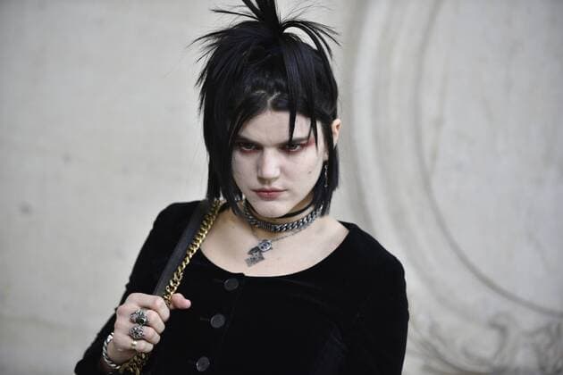 214987 Valentin Paoli Starface 2017-01-23 Paris France Defile Haute Couture Printemps ete 2017. Photocall du defile Christian Dior. Sokolinski, Stéphanie ( SoKo )  Copyright: xValentinxPaolix xStarfacex STAR_214987_129