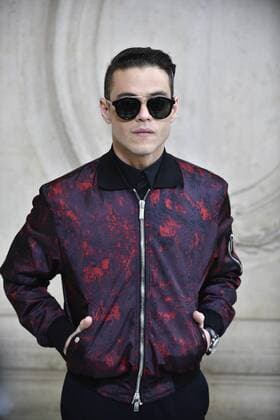 214987 Valentin Paoli Starface 2017-01-23 Paris France Defile Haute Couture Printemps ete 2017. Photocall du defile Christian Dior. Malek, Rami  Copyright: xValentinxPaolix xStarfacex STAR_214987_132