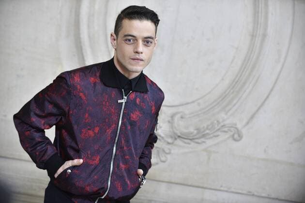214987 Valentin Paoli Starface 2017-01-23 Paris France Defile Haute Couture Printemps ete 2017. Photocall du defile Christian Dior. Malek, Rami  Copyright: xValentinxPaolix xStarfacex STAR_214987_133