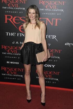 January 23, 2017 - Hollywood, California, U.S. - Lauren Shaw attends The Los Angeles Premiere of Resident Evil: The Final Chapter held at the RealD Premiere Cinema L.A.Live in Los Angeles, California on January 23, 2017. 2017 Hollywood U.S. - ZUMAl86_ 20170123_zaf_l86_007