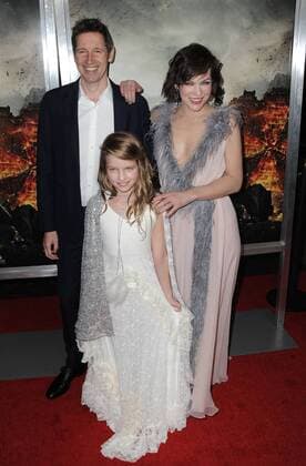 January 23, 2017 - Hollywood, California, U.S. - Paul W. S. Anderson, Ever Gabo Anderson, Milla Jovovich attends The Los Angeles Premiere of Resident Evil: The Final Chapter held at the RealD Premiere Cinema L.A.Live in Los Angeles, California on January 23, 2017. 2017 Hollywood U.S. - ZUMAl86_ 20170123_zaf_l86_040