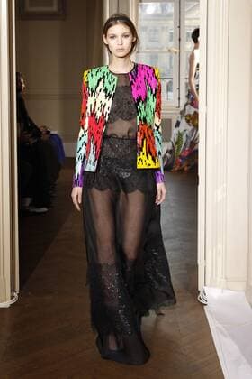 214981 Marineau Starface 2017-01-23 Paris France Paris Fashion week. Defile Haute Couture Printemps ete 2017.SCHIAPARELLI. Schiaparelli, spring-summer 2017 Paris, France Paris Fashion week. Defile Haute Couture Spring Summer 2017. SCHIAPARELLI. Editorial use only _sans_perso  Copyright: xMarineaux STAR_214981_021