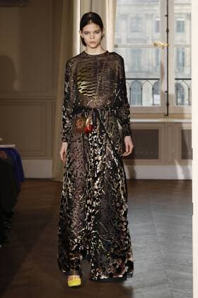 214981 Marineau Starface 2017-01-23 Paris France Paris Fashion week. Defile Haute Couture Printemps ete 2017.SCHIAPARELLI. Schiaparelli, spring-summer 2017 Paris, France Paris Fashion week. Defile Haute Couture Spring Summer 2017. SCHIAPARELLI. Editorial use only _sans_perso  Copyright: xMarineaux STAR_214981_035