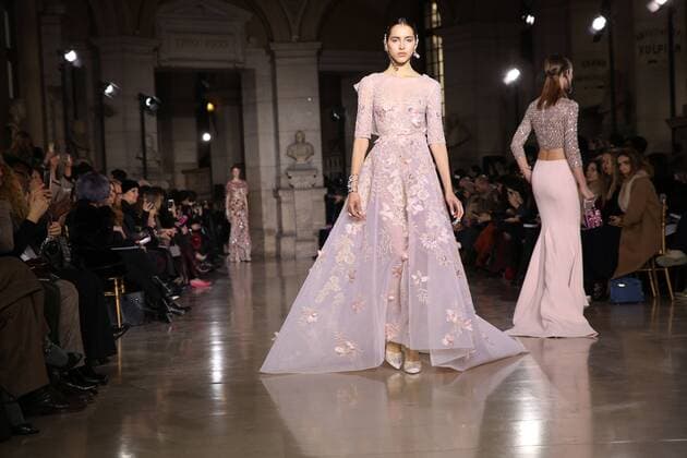 Fashion Week Haute couture - Georges Obeika - Paris - 23 01 2017 CELEBRITES : Fashion Week Haute couture - Georges Obeika - Paris - 23 01 2017 STEPHANEChemin panoramic 