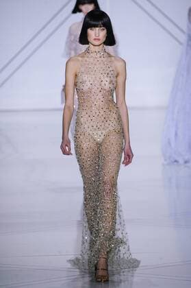 215007 Marineau Starface 2017-01-23 Paris France Paris Fashion Week 2017. Défilé Haute Couture Ralf & Russo. Ralph & Russo , Couture, spring-summer 2017 Paris, France Paris Fashion Week 2017. Haute Couture Fashion Show Ralf & Russo. Editorial use only _sans_perso  Copyright: xMarineaux STAR_215007_009