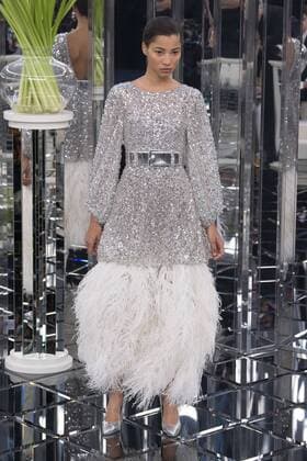 215021 Marineau Starface 2017-01-24 Paris France Paris Fashion week. Defile Haute Couture Printemps ete 2017. CHANEL. Paris Fashion week. Defile Haute Couture Spring Summer 2017. CHANEL. Chanel, Couture, spring-summer 2017 Paris, France Editorial use only _sans_perso  Copyright: xMarineaux STAR_215021_056