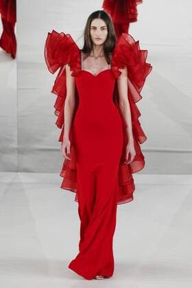 215029 Marineau Starface 2017-01-24 Paris France Paris Fashion week. Defile Haute Couture Printemps ete 2017 Alexis Mabille. Alexis Mabille Couture, spring-summer 2017 Paris, France Editorial use only _sans_perso  Copyright: xMarineaux STAR_215029_005