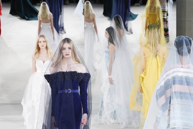 215029 Marineau Starface 2017-01-24 Paris France Paris Fashion week. Defile Haute Couture Printemps ete 2017 Alexis Mabille. Alexis Mabille Couture, spring-summer 2017 Paris, France Editorial use only _sans_perso  Copyright: xMarineaux STAR_215029_045