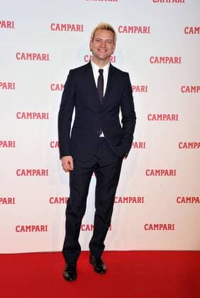 Rome Photocall Campari Red Diaries . Pictured: Alessandro Borghi Gucci dress  Copyright: xLennyx xIPAx